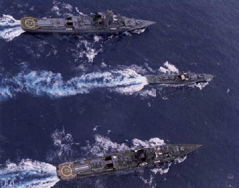 印度海軍水面艦艇編隊(資料)