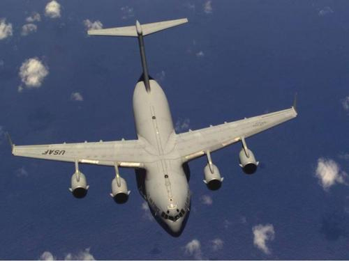 C-17“環(huán)球空中霸王Ⅲ”(GlobalMasterⅢ)運輸機