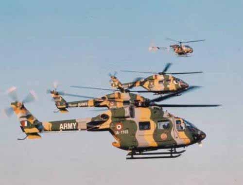 印陸軍計(jì)劃2020年前將直升機(jī)群規(guī)模擴(kuò)充至500架