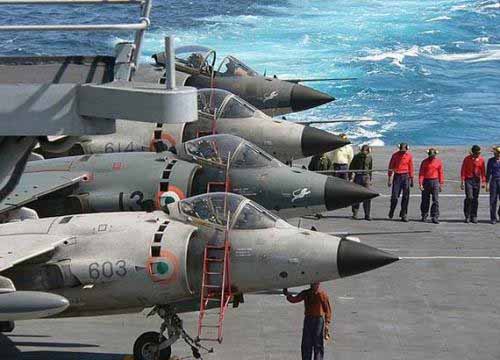印度升級海鷂戰(zhàn)機(jī)使艦載機(jī)部隊(duì)暫時(shí)失去戰(zhàn)斗力