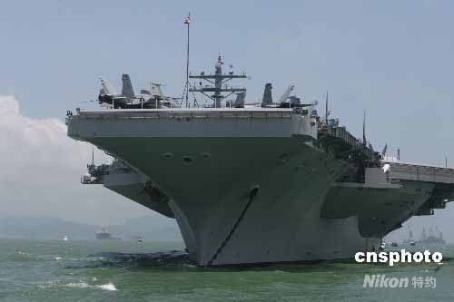 美航母“里根”號抵港訪問 今年訪港航母已達(dá)三艘