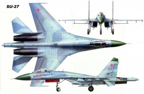 經(jīng)典：中美俄戰(zhàn)機三視圖