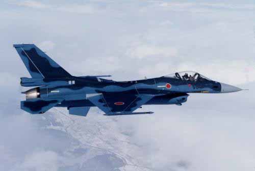 日本空中自衛(wèi)隊(duì)一架F-2戰(zhàn)機(jī)在名古屋起飛時(shí)墜毀