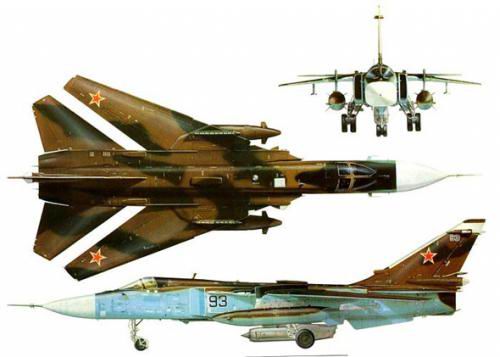 俄羅斯空軍將接收6架改進型蘇-24M前線轟炸機