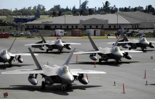 駐日美軍根據(jù)朝鮮局勢可能再次部署F-22戰(zhàn)斗機(jī)