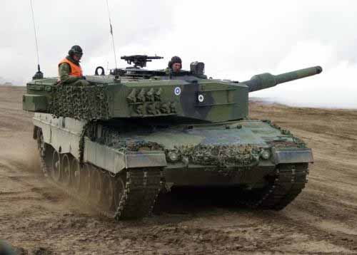 加拿大陸軍將最新型豹-2A6M坦克投入阿富汗戰(zhàn)場
