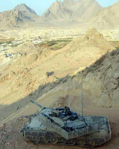 加拿大陸軍將最新型豹-2A6M坦克投入阿富汗戰(zhàn)場