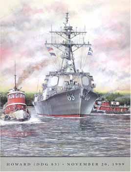 “霍華德”號(hào)導(dǎo)彈驅(qū)逐艦