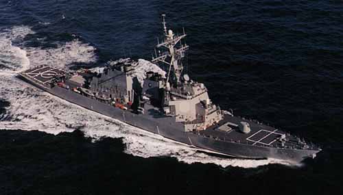“西金斯”號(hào)導(dǎo)彈驅(qū)逐艦