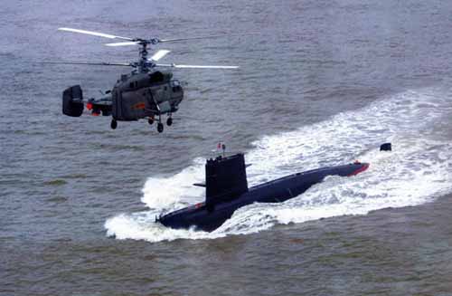 解放軍潛艇安裝“黑匣子”全程記錄反潛演練資料
