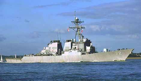 “馬漢”號(hào)導(dǎo)彈驅(qū)逐艦