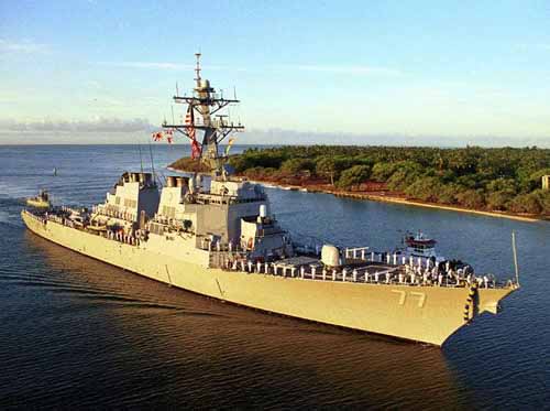 “奧卡尼”號導(dǎo)彈驅(qū)逐艦