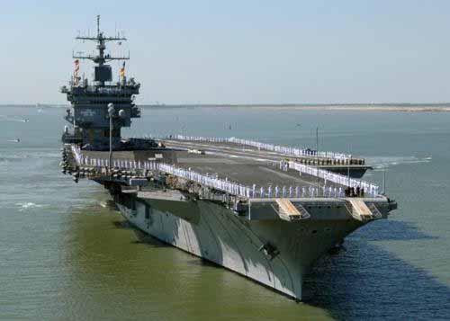 美國海軍4艘航母3艘核潛艇艦體開裂被迫檢修