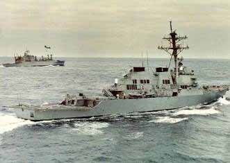 “巴里”號導(dǎo)彈驅(qū)逐艦