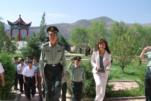 將軍重走紅軍西征路--王國生