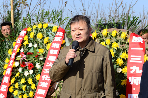 遲到的慰藉——記紅軍權(quán)文祥墓揭碑儀式